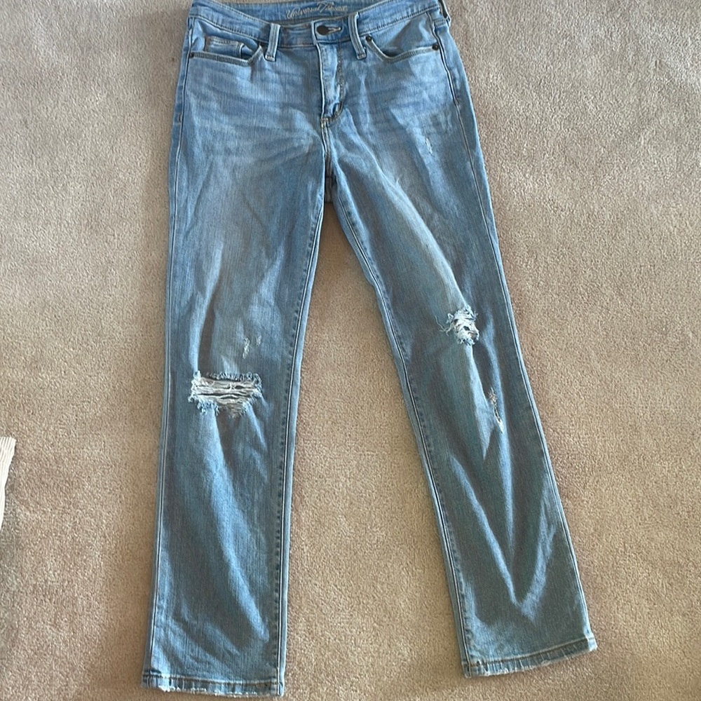 High rise jeans
